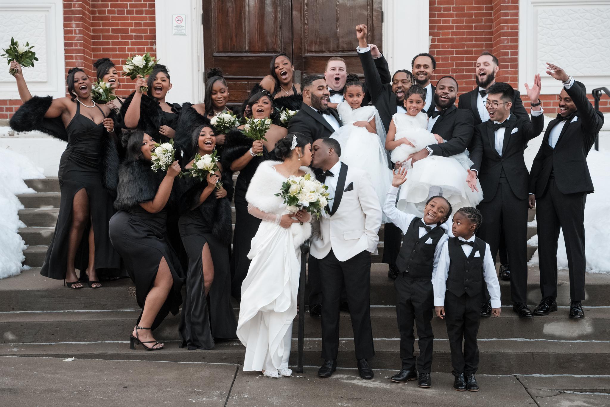 Douglas & Kiara Crooms: A Stunning January Wedding at the Monastery