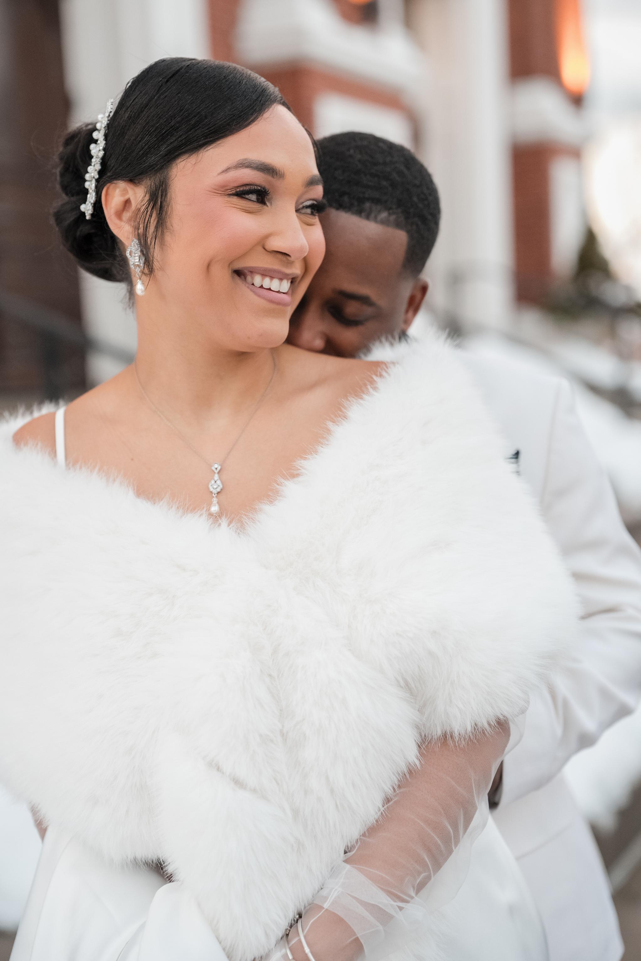 Douglas & Kiara Crooms: A Stunning January Wedding at the Monastery